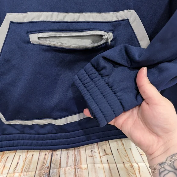 🎉 SALE 🎉 New York Rangers Adidas Women's Team Pullover Hoodie - Picture 6 of 8